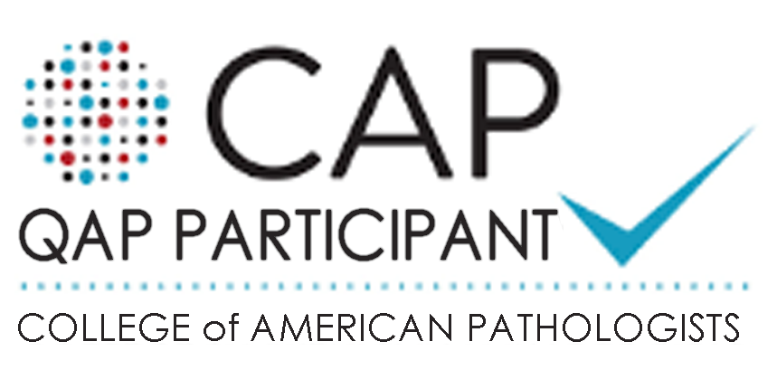 CAP College of American Pathologists certificate for Alberta diagnostic laboratory Mitogen Diagnostics